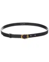 Dior Leather Belt In Black