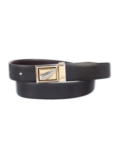 Pre-owned Dior Leather Belt Kit In Multi