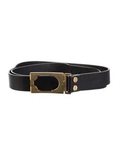 Pre-owned Dior Leather Belt In Multi