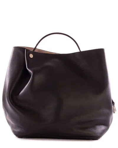 Dior Leather Black Leather Ific Bucket Bag (authentic Pre-loved)