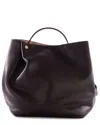 Dior Leather Black Leather Ific Bucket Bag (authentic Pre-loved) In Black