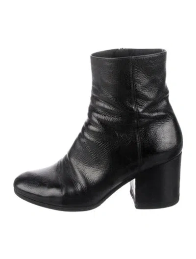 Pre-owned Dior Leather Boots In Black