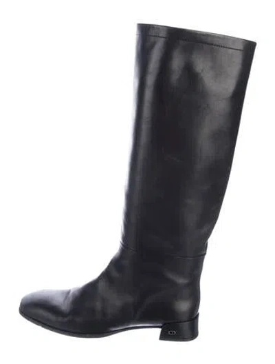 Pre-owned Dior Leather Boots In Multi