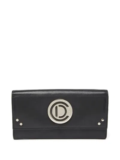 Pre-owned Dior Leather Continental Wallet