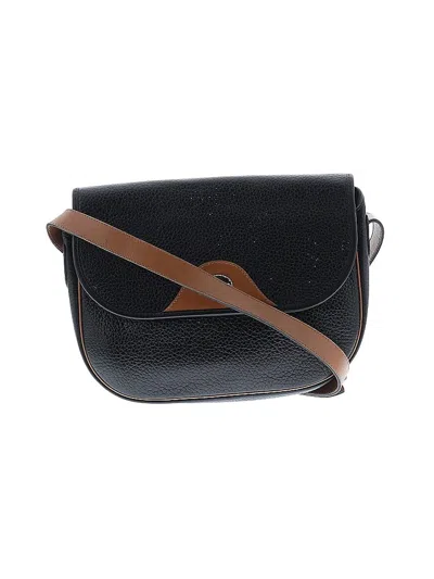 Pre-owned Dior Leather Crossbody Bag In Black