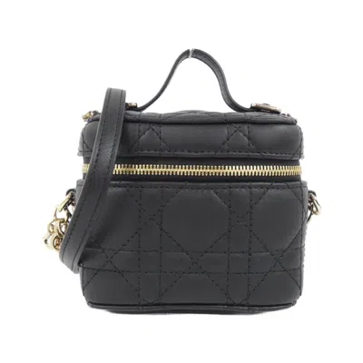 Pre-owned Dior Leather Handbag () In Black