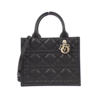 Pre-owned Dior Leather Handbag () In Black
