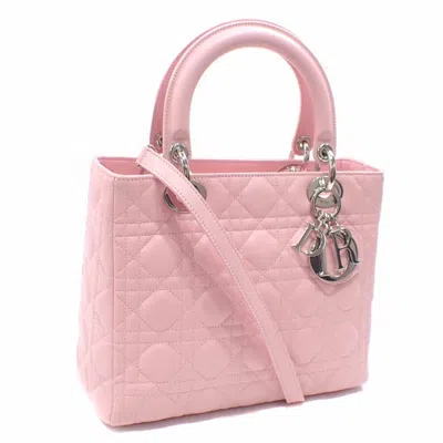 Pre-owned Dior Leather Handbag () In Pink