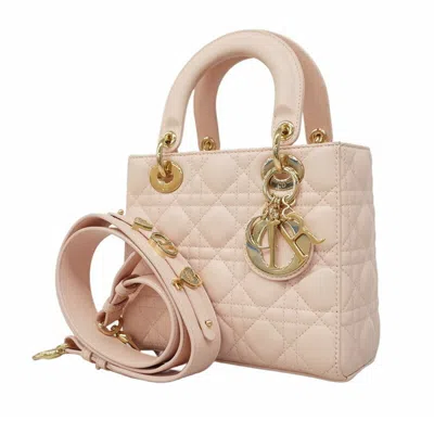 Pre-owned Dior Leather Handbag () In Pink