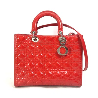 Pre-owned Dior Leather Handbag Shoulder Bag () In Multi