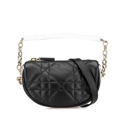 Pre-owned Dior Leather Handbag Shoulder Bag () In Multi