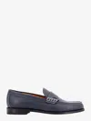 Dior Man Loafers Navy Size 8 Calfskin In Blue