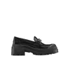 Dior Code Leather Loafer In Black