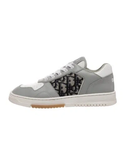 Pre-owned Dior Babies' Leather Low-top Shoes In Blue