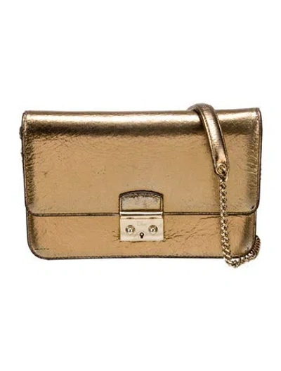 Pre-owned Dior Leather Miss