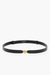 Dior Leather Pepite Slim Belt 20mm Grösse M