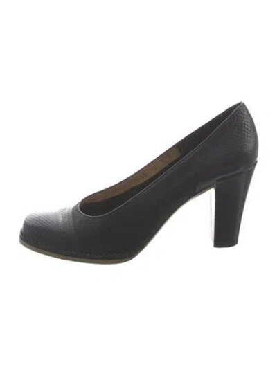 Pre-owned Dior Leather Pumps In Black