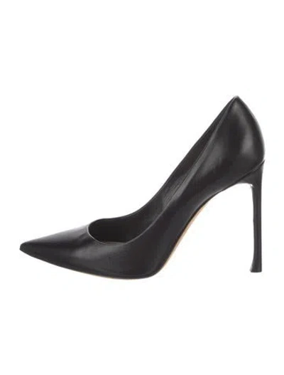 Pre-owned Dior Leather Pumps In Black