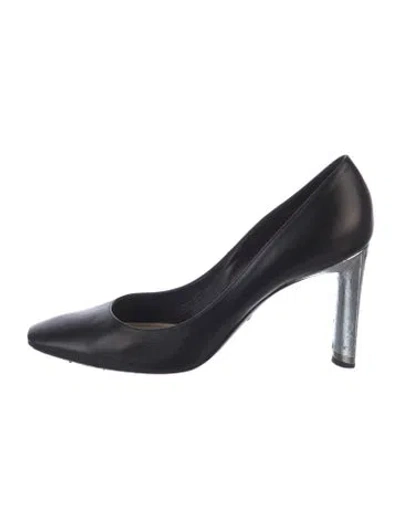 Pre-owned Dior Leather Pumps In Black