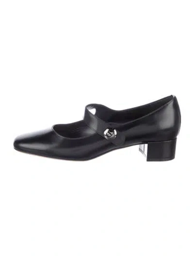 Pre-owned Dior Leather Pumps In Black