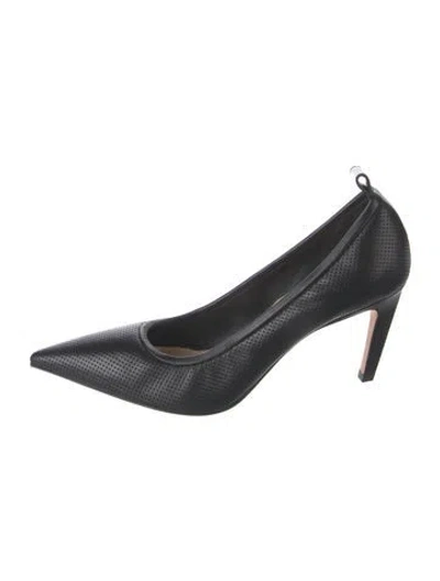 Pre-owned Dior Leather Pumps In Black