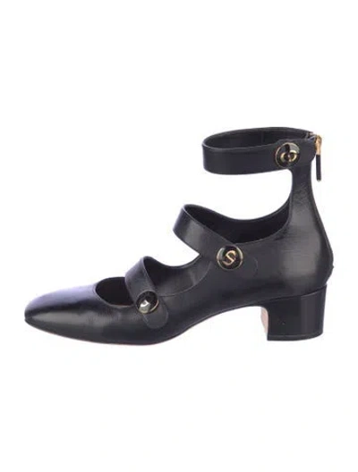 Pre-owned Dior Leather Pumps In Blue