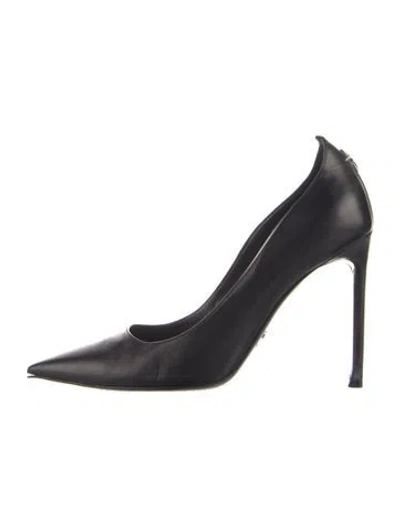 Pre-owned Dior Leather Pumps In Blue