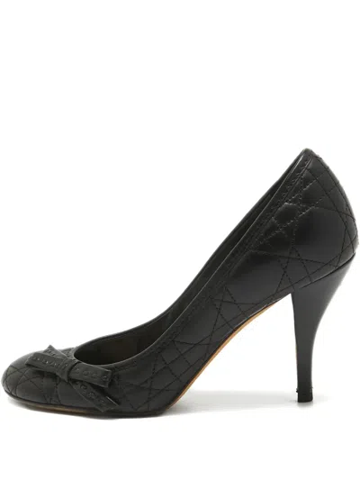 Pre-owned Dior Leather Quilted Pumps