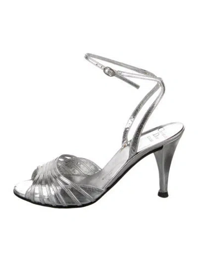 Pre-owned Dior Leather Sandals
