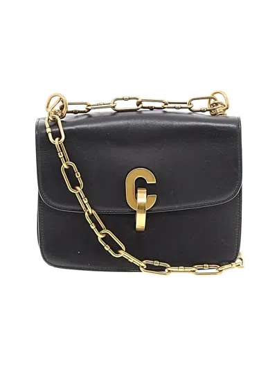 Pre-owned Dior Leather Satchel In Black