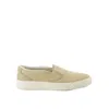 DIOR DIOR LEATHER SLIP ON SNEAKERS