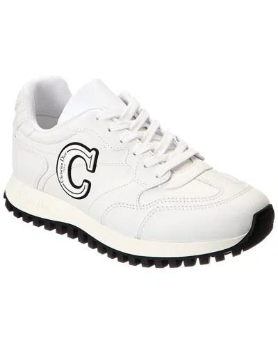 Dior Leather Sneaker In White