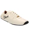 Dior Leather Sneaker In Neutral