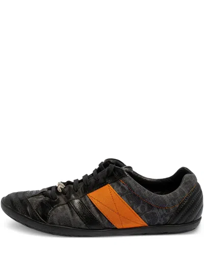 Pre-owned Dior Leather Sneakers