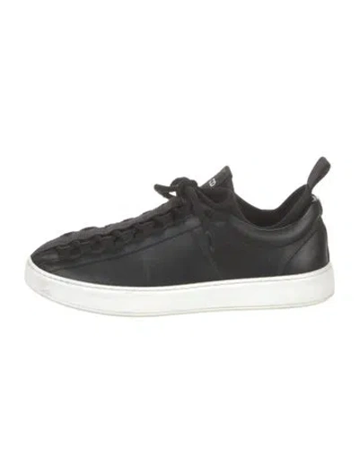 Pre-owned Dior Leather Sneakers In Multi