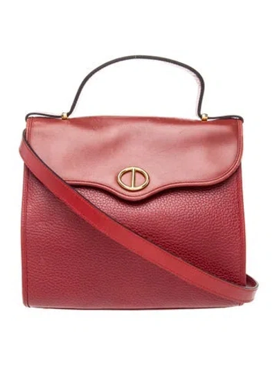 Pre-owned Dior Leather Vintage Backpack In Pink