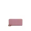 Dior Leather Wallet In Pink