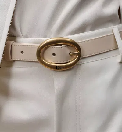 Dior Légende Belt In Neutral