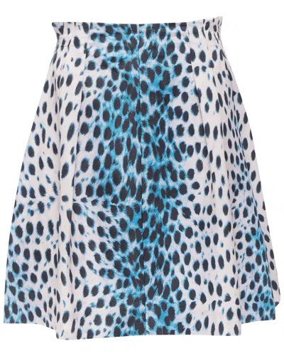 Pre-owned Dior Leopard A-line Skirt
