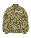 Dior Leopard-print Cloak In Green