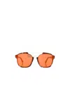 Dior Leopard-print Sunglasses With Leg Details In Brown