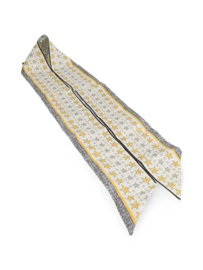 Pre-owned Dior L'étoile Scarf In Neutral