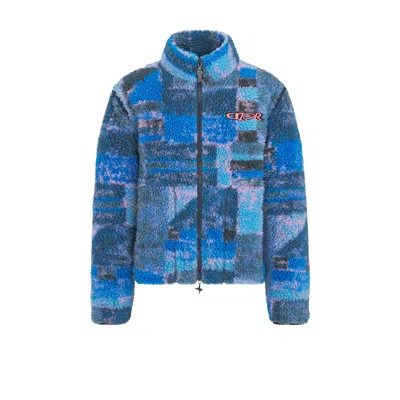 Dior Lewis Hamilton Removable Sleeves Jacket In Blue