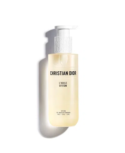 Dior L'huile Cleansing Oil, 5.9 Oz. In Transparent