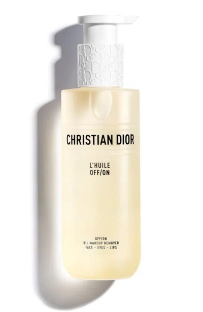 Dior L'huile Off/on Cleansing Oil In Transparent
