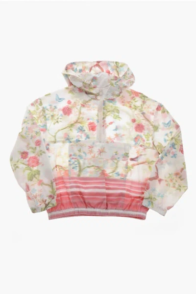 Dior Light Jacket With Floral Print In Multi
