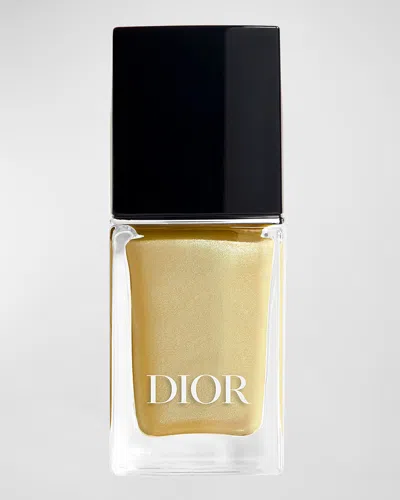 Dior Limited Edition  Vernis Nail Polish With Gel Effect And Couture Color In White