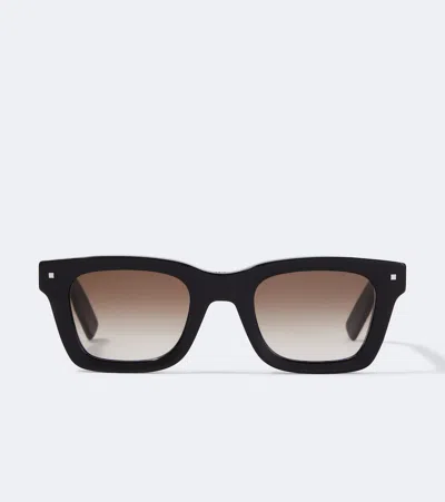 Dior Line S1f Square Sunglasses In Black