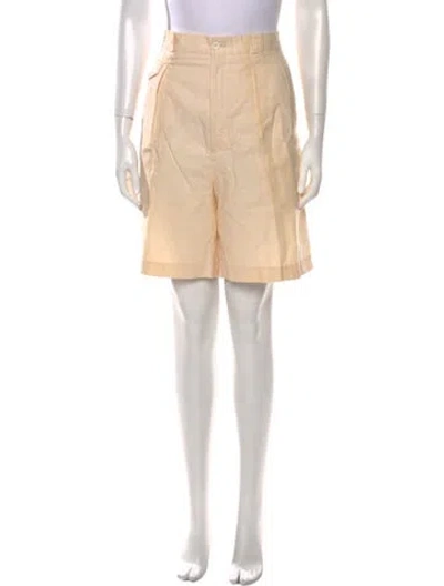 Pre-owned Dior Linen Knee-length Shorts In Neutral