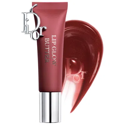 Dior Lip Glow Butter Hydrating Gloss Balm 109 Goji 0.34 Oz/10 ml In Brown